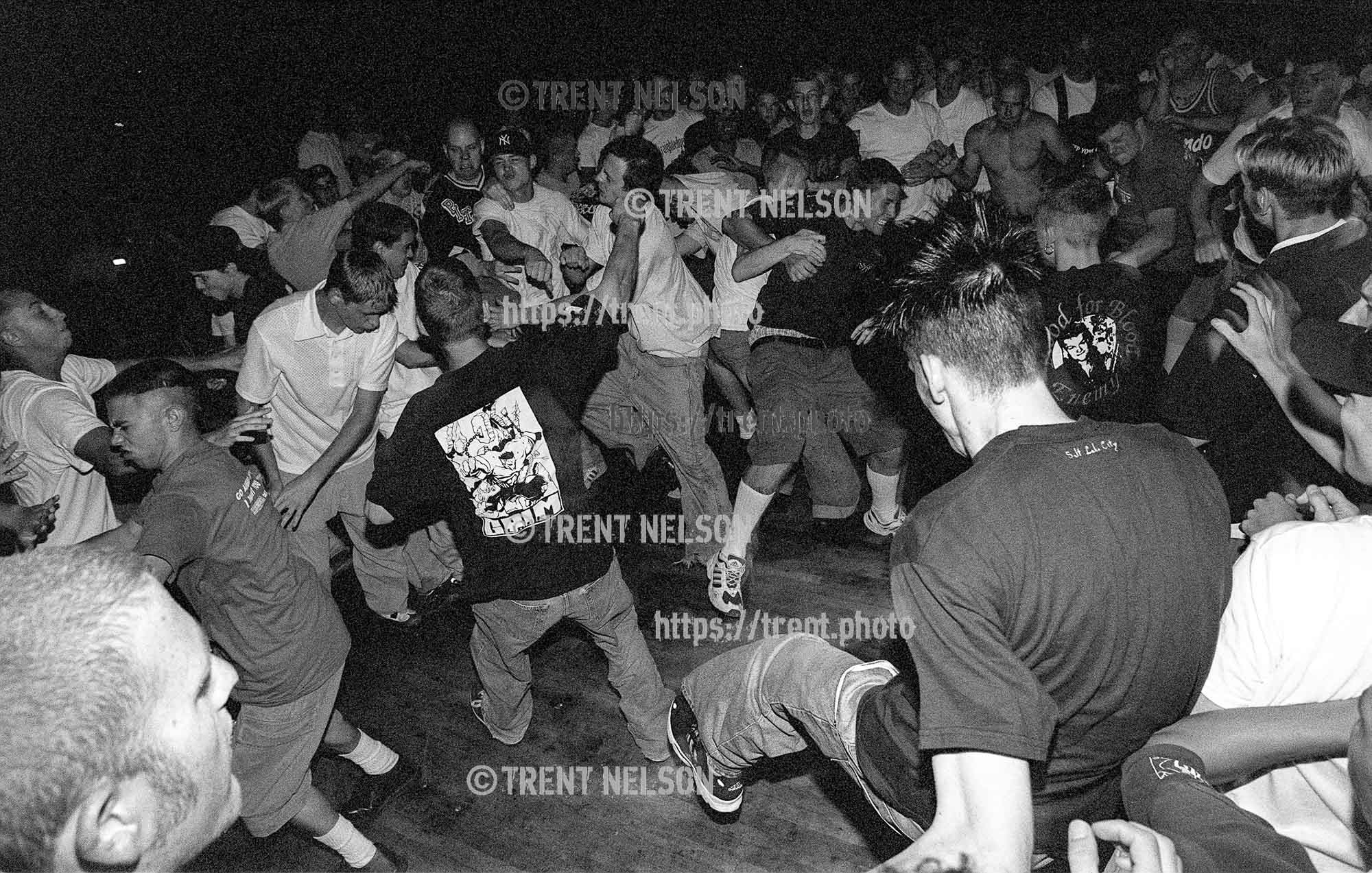 Pit action at Grimlock at the Tower Theater.