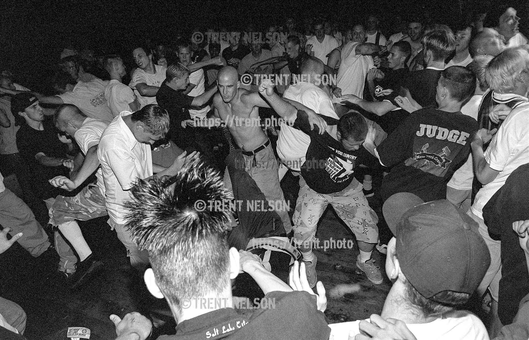 Pit action at Grimlock at the Tower Theater.