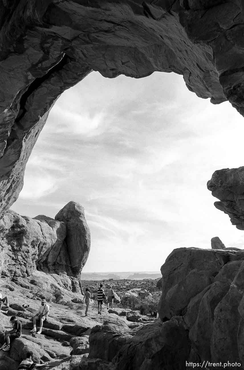 North Window at Arches National Park.