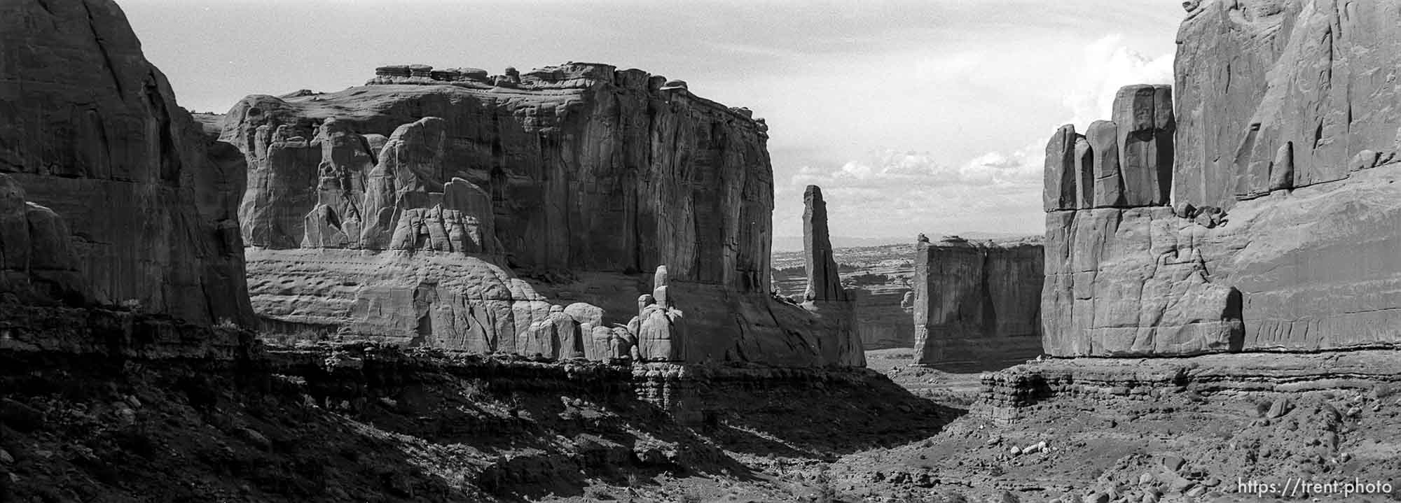 South Park Avenue at Arches National Park.