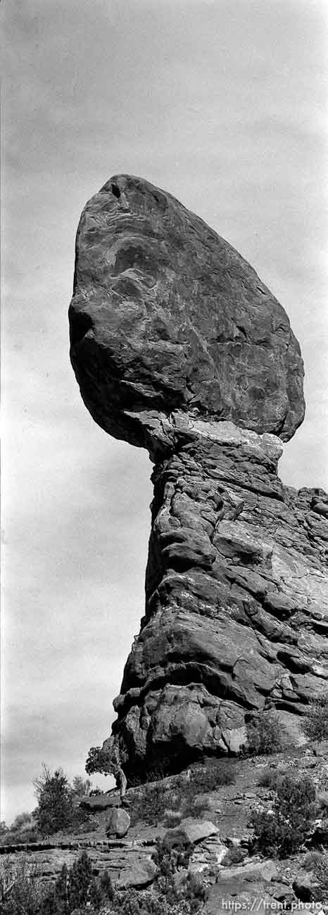 Balanced Rock at Arches National Park.