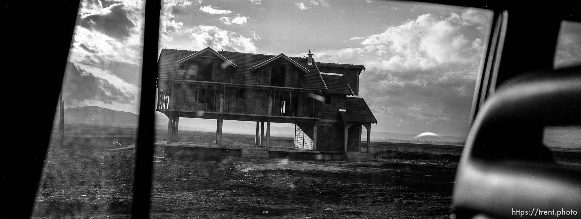 Destroyed home