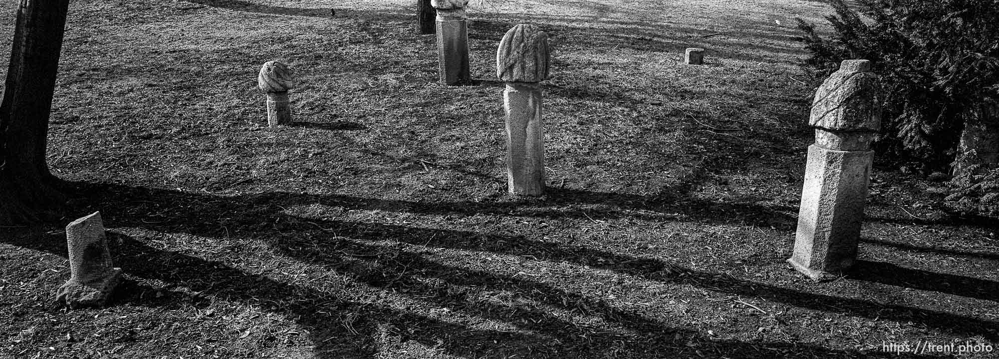 Ancient graves near the castle and Royal Palace.