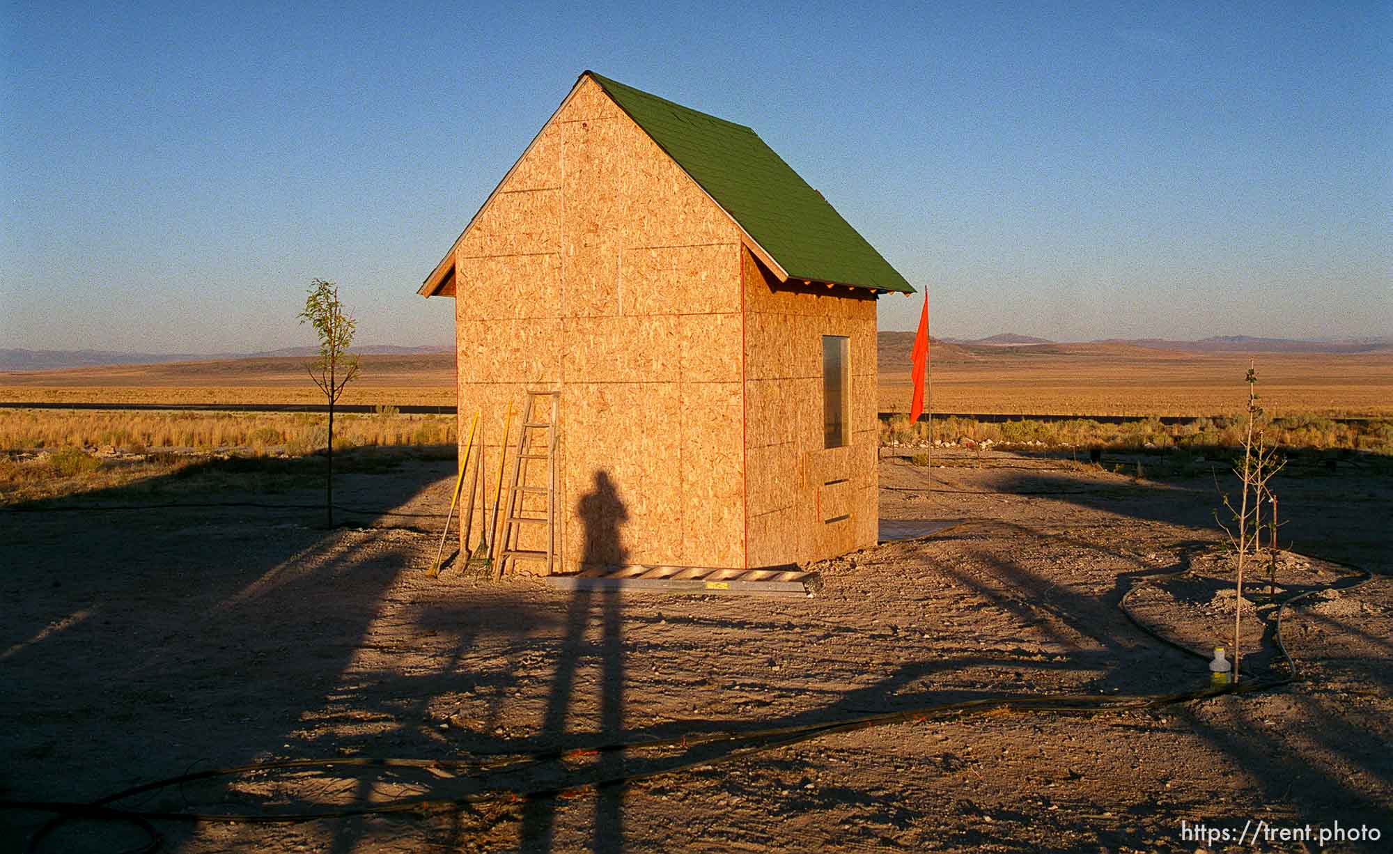 The largest Thai Buddha in the country sits in a shack on Eleanor and Malcolm Duvall's property near Park Valley in Box Elder County.