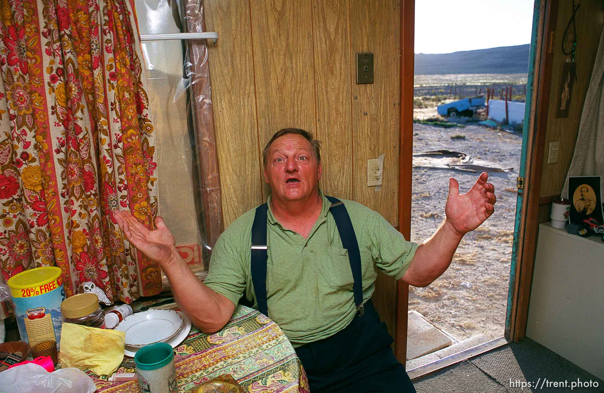 The largest Thai Buddha in the country sits in a shack on Eleanor and Malcolm Duvall's property near Park Valley in Box Elder County.