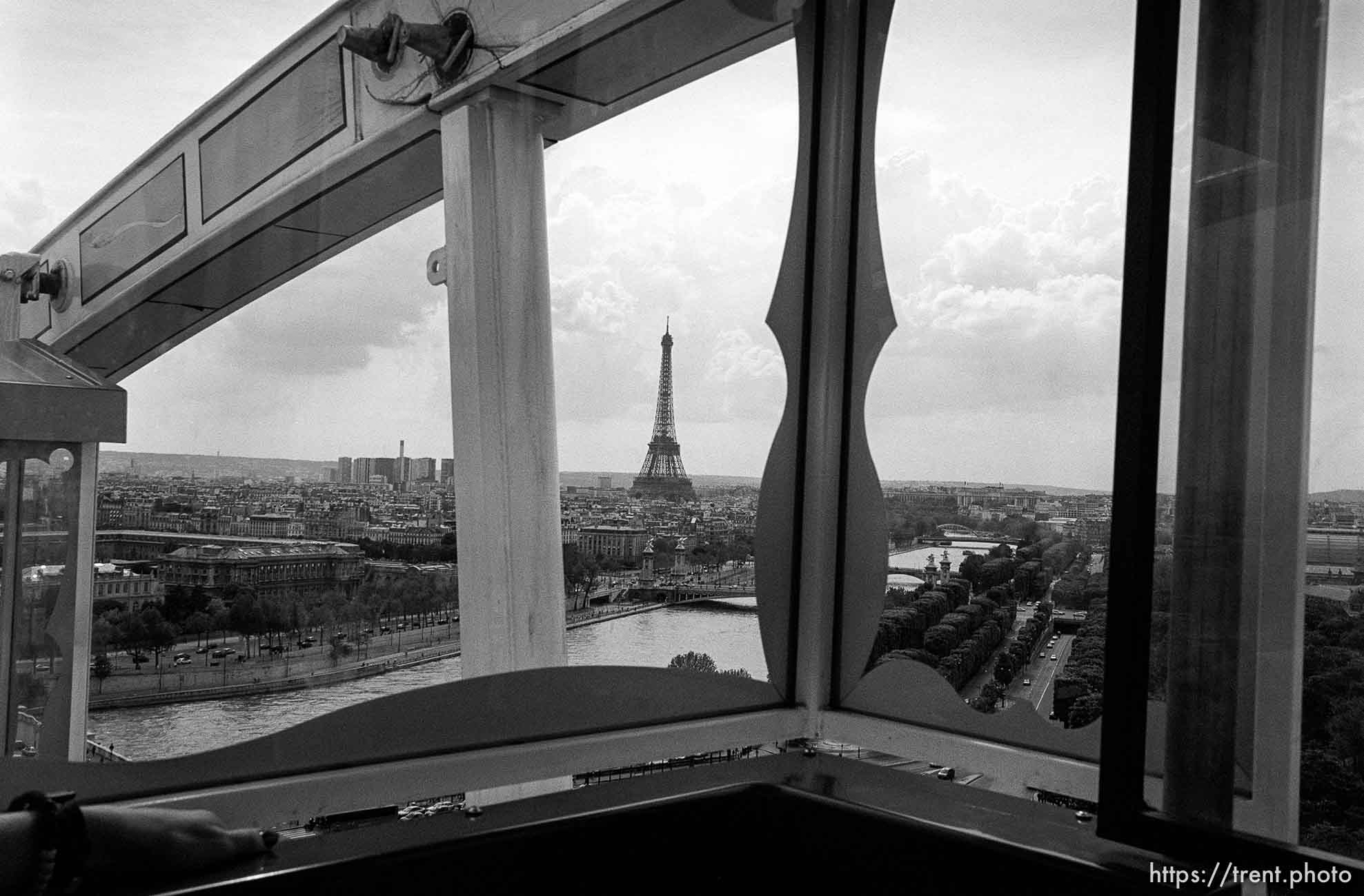 Eiffel Tower from the Centre Pompideau