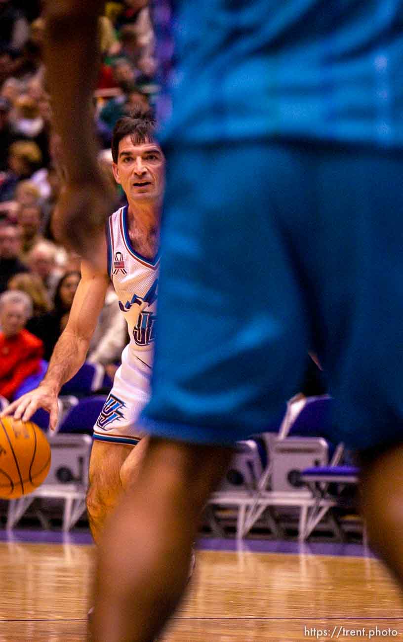 John Stockton Jazz vs. Charlotte Hornets. . 12/04/2001, 7:20:07 PM