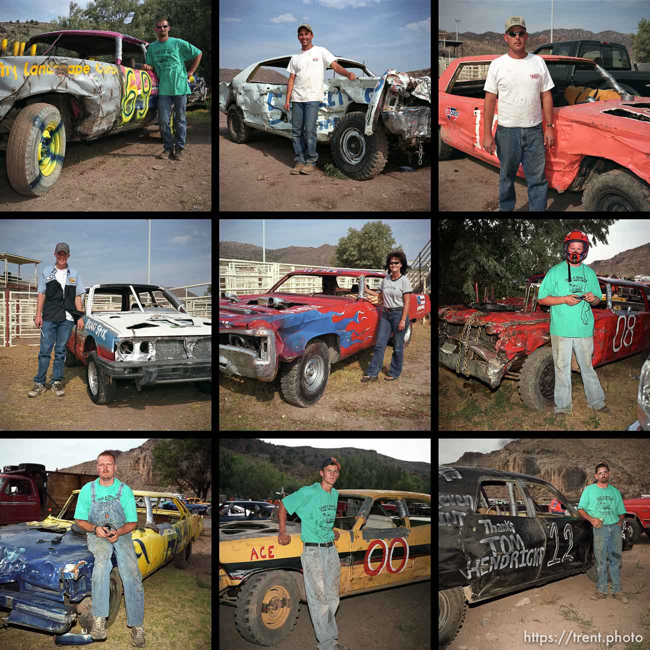 Beaver county Fair Demolition Derby Drivers