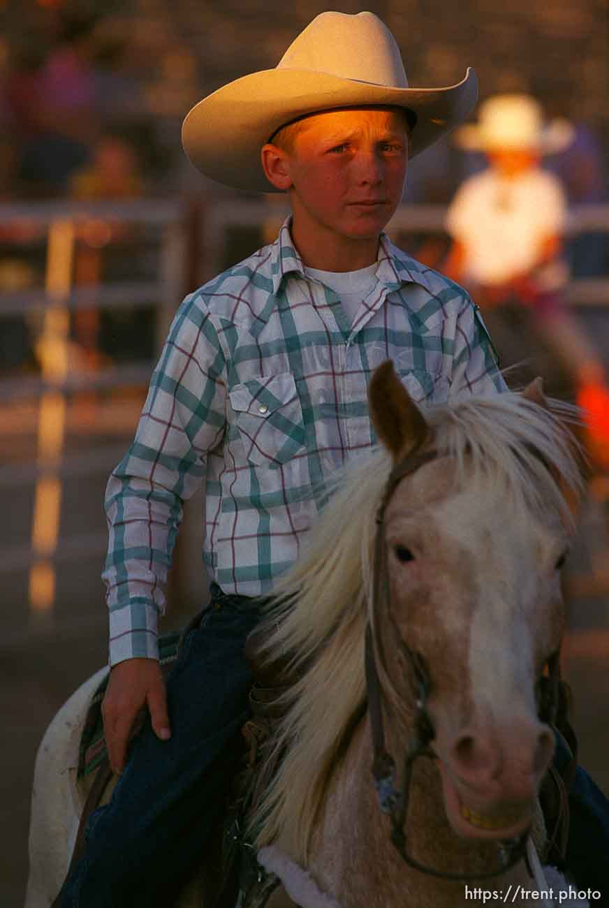 Western Horsemanship judging. Beaver County Fair.