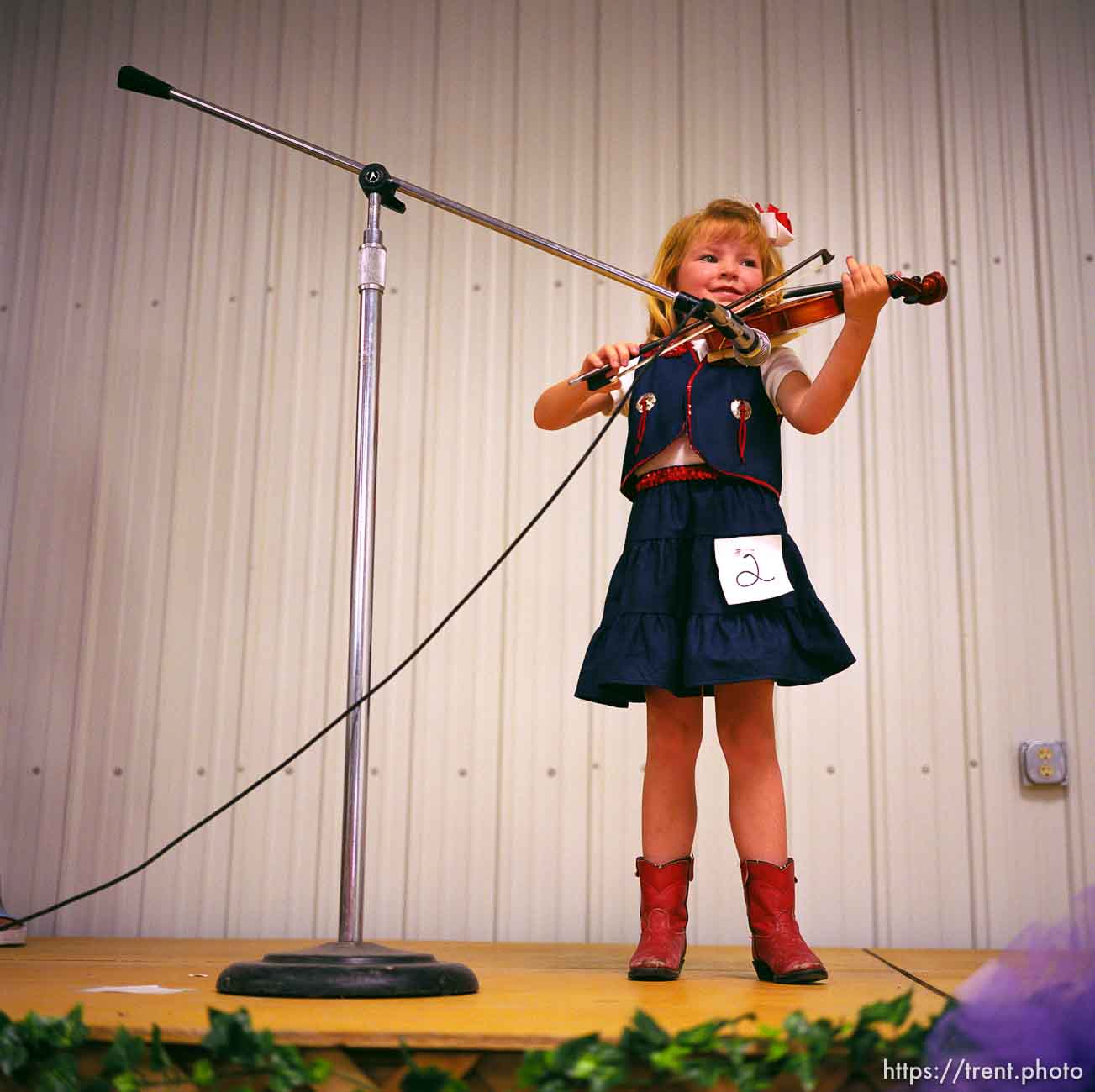 Jessi Kate Riley, 1st place, Little Miss Beaver County Pageant. Beaver County Fair