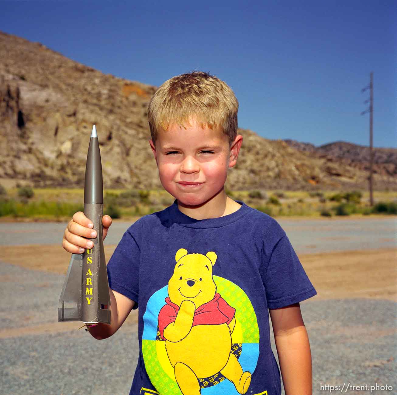 Zachary Laird, 1st place pin-point. Model Rocket Launch. Beaver County Fair.