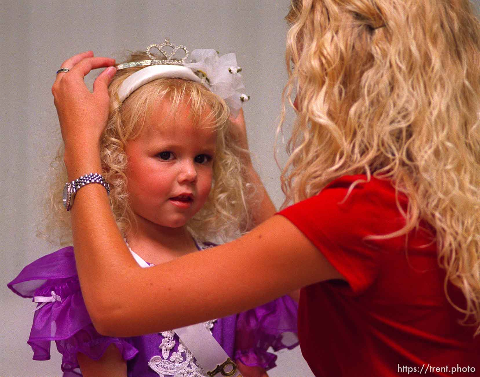 Braylie Jensen, 1st place, Petite Miss Beaver County Pageant. Beaver County Fair