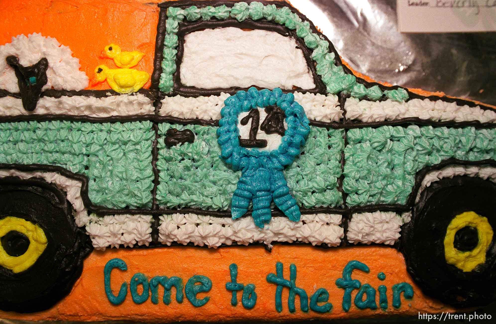 Shaundra Pearson's cake. Beaver County Fair