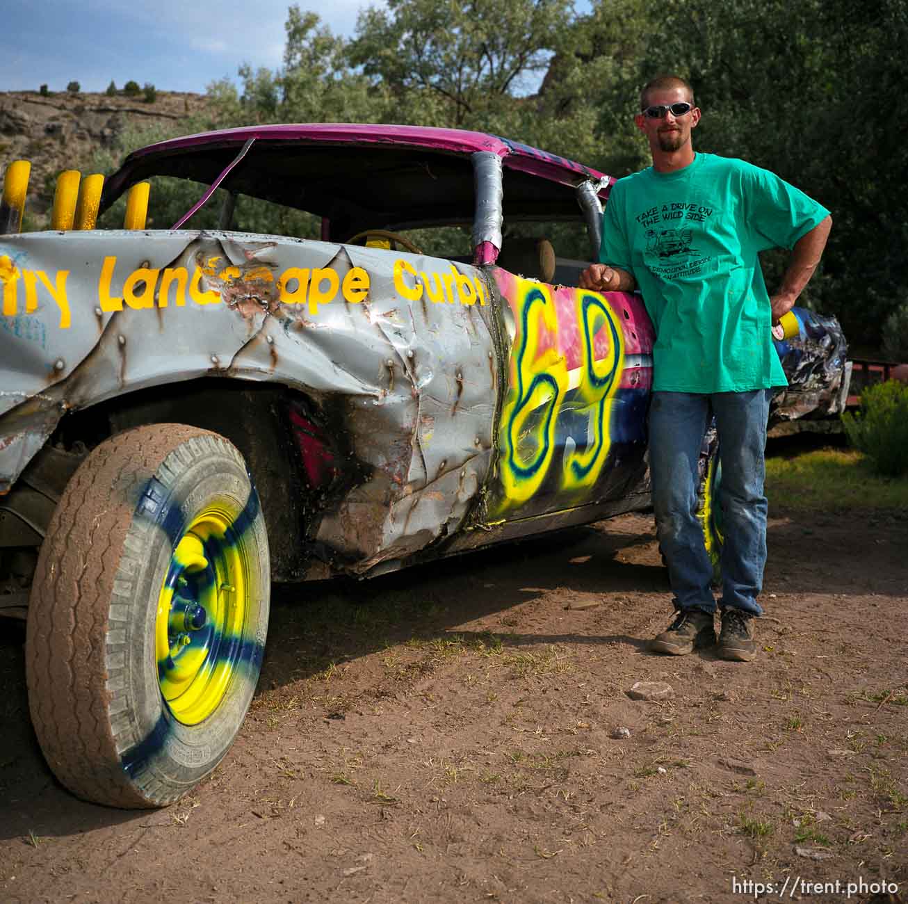 Nick Shaw. Demolition Derby. Beaver County Fair.