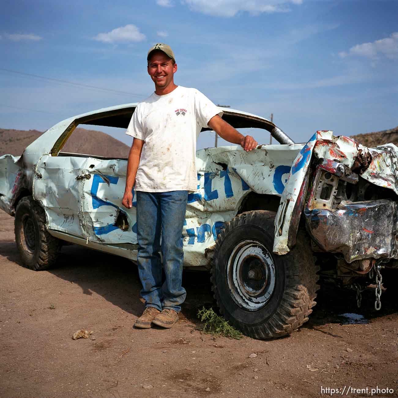 Troy Babb. Demolition Derby. Beaver County Fair.