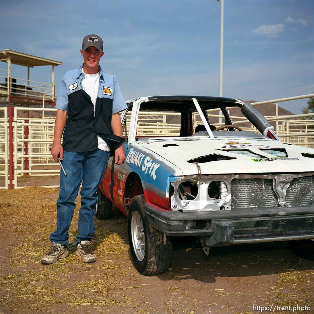 Skyler Damron. Demolition Derby. Beaver County Fair.