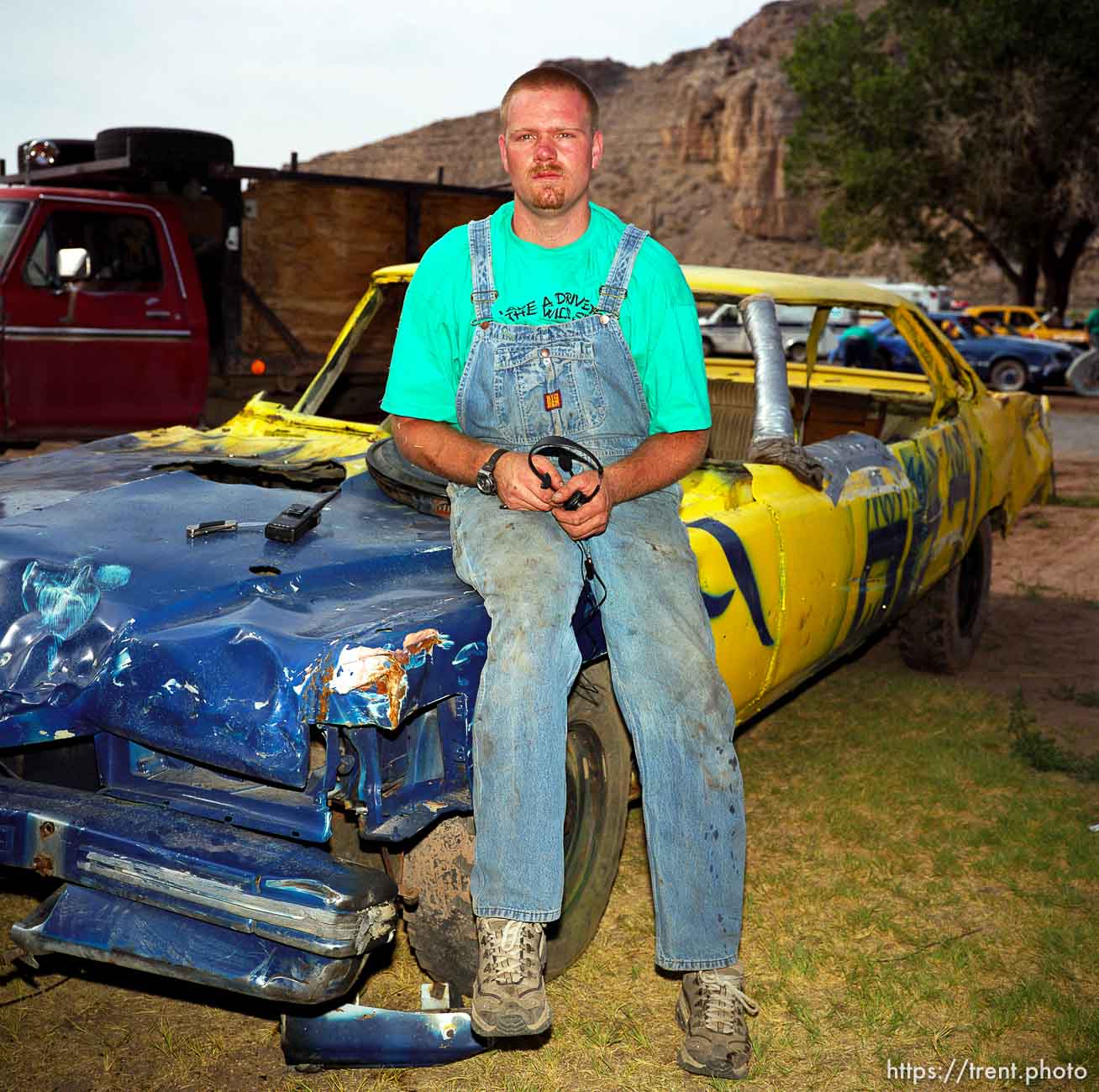 Wesley Medler. Demolition Derby. Beaver County Fair.