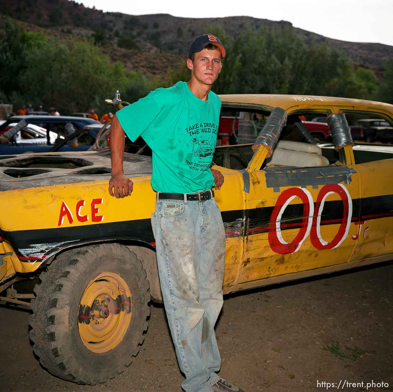 Adam McDermaid. Demolition Derby. Beaver County Fair.