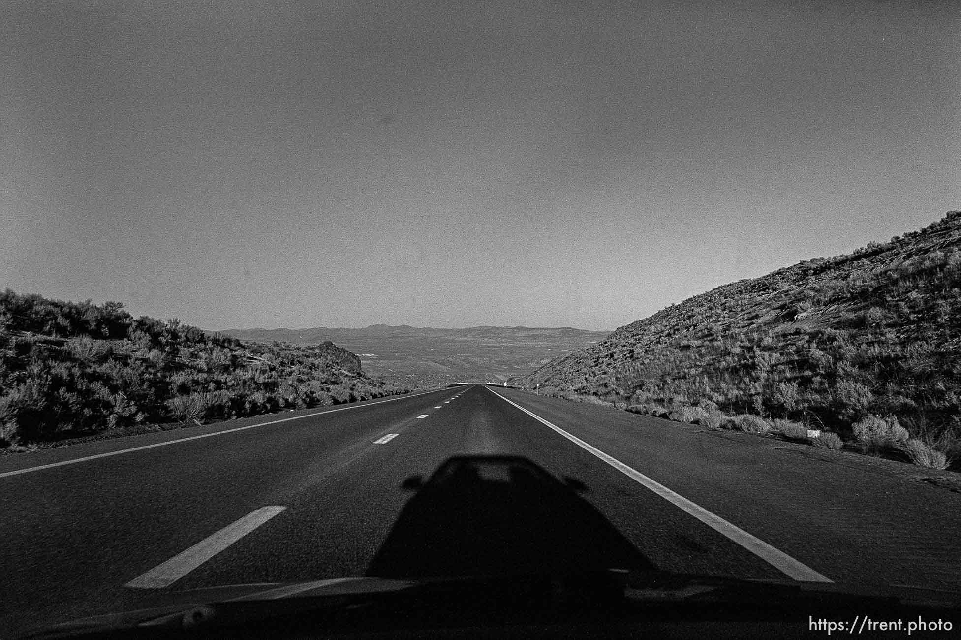 A series of photographs on I-80 between San Ramon and Salt Lake City