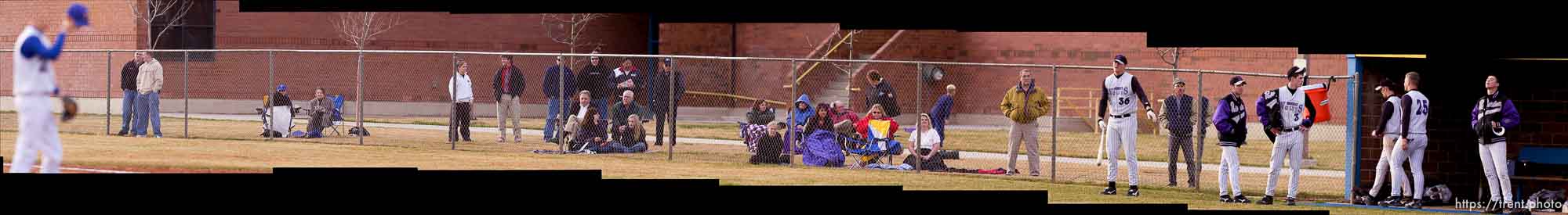 fans and players sequence. Taylorsville boys baseball defeats Riverton 5-3 Wednesday afternoon at Taylorsville.; 03.19.2003, 5:20:09 PM