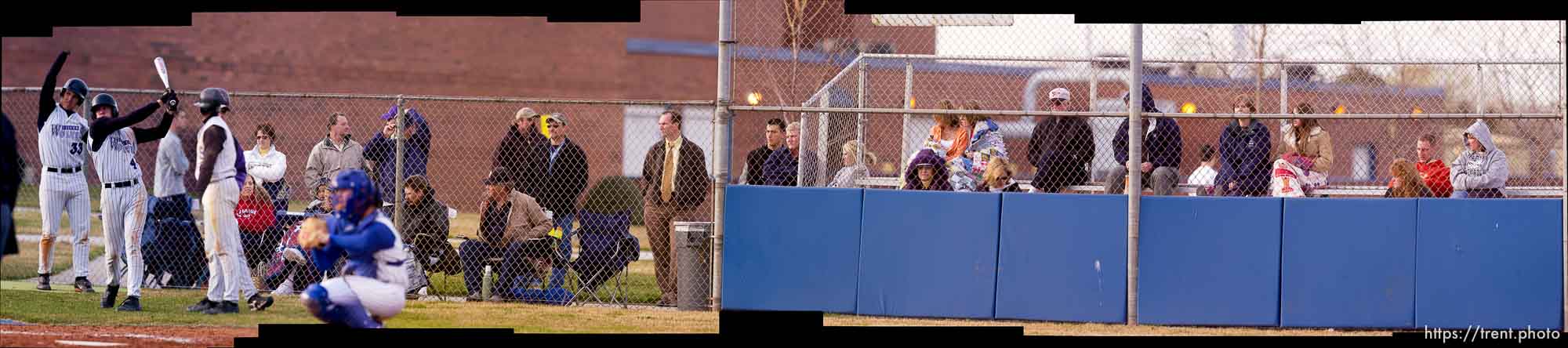 fans and players sequence. Taylorsville boys baseball defeats Riverton 5-3 Wednesday afternoon at Taylorsville.; 03.19.2003, 5:20:48 PM