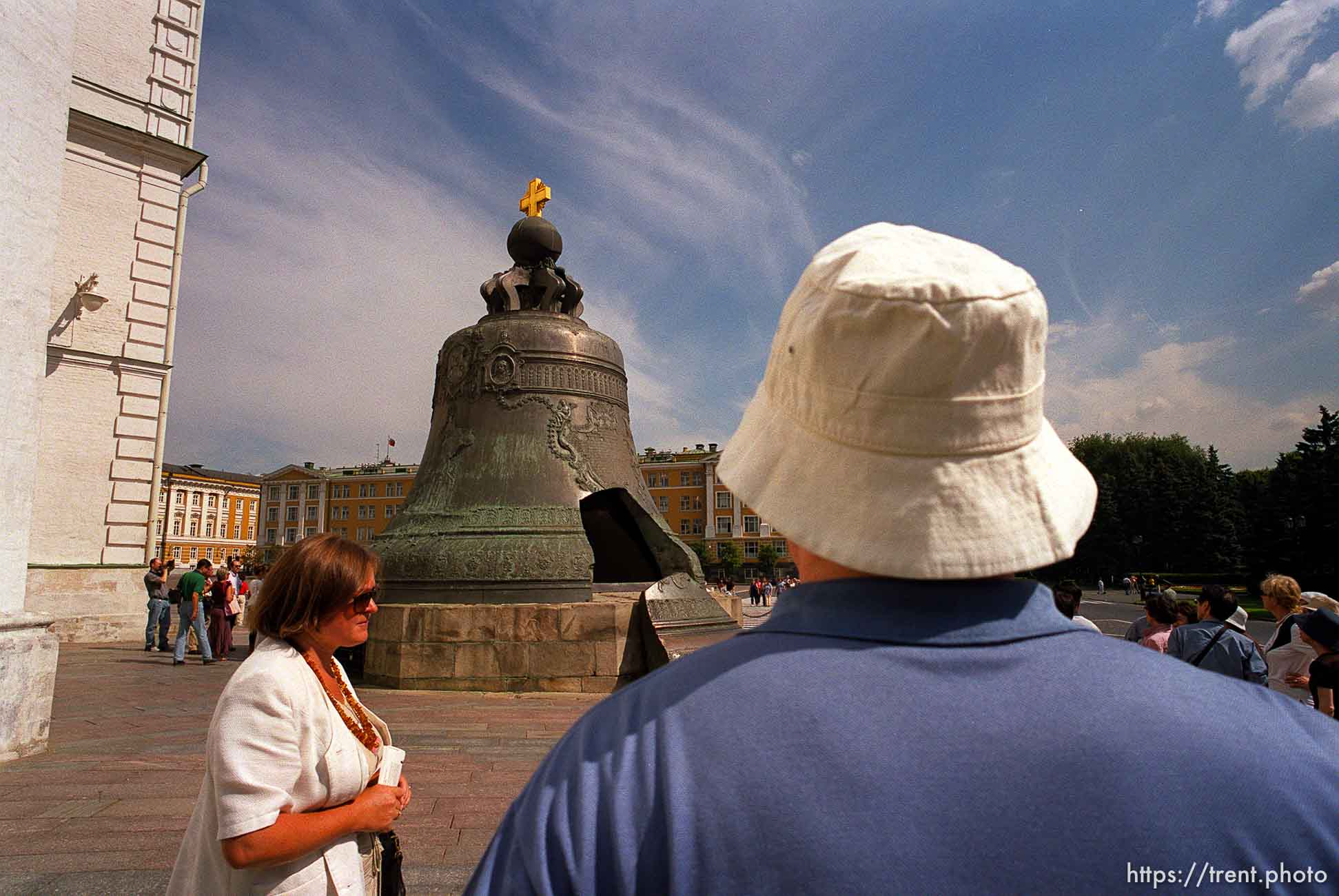 tourists in the kremlin