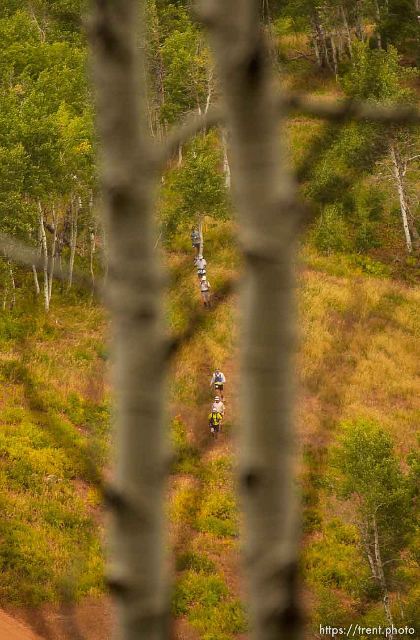 The Wasatch 100 Mile Endurance Run starts in Layton and ends in Midway, with over 53,000 feet of elevation change throughout the mountainous 100 mile course.