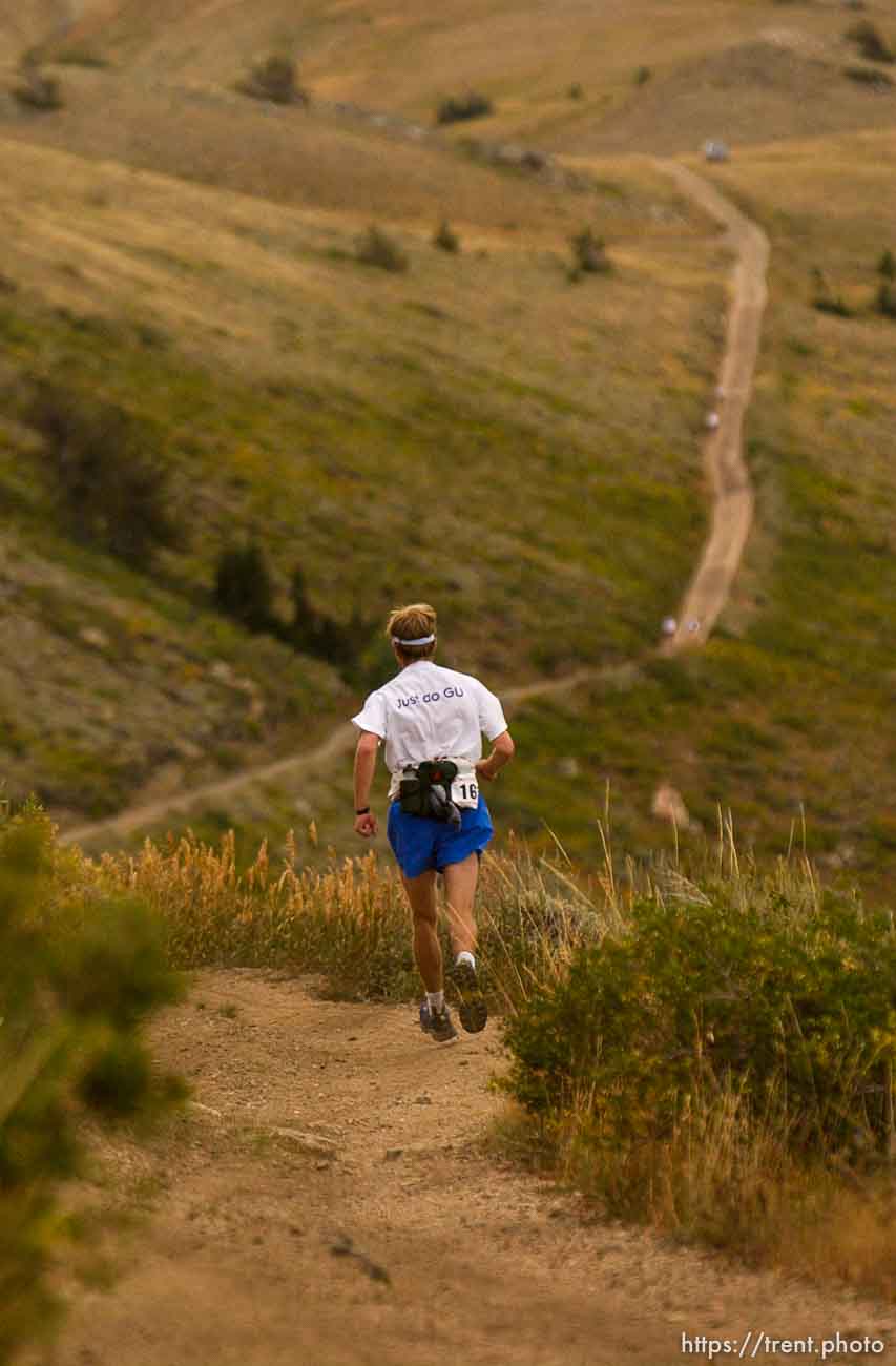 The Wasatch 100 Mile Endurance Run starts in Layton and ends in Midway, with over 53,000 feet of elevation change throughout the mountainous 100 mile course.