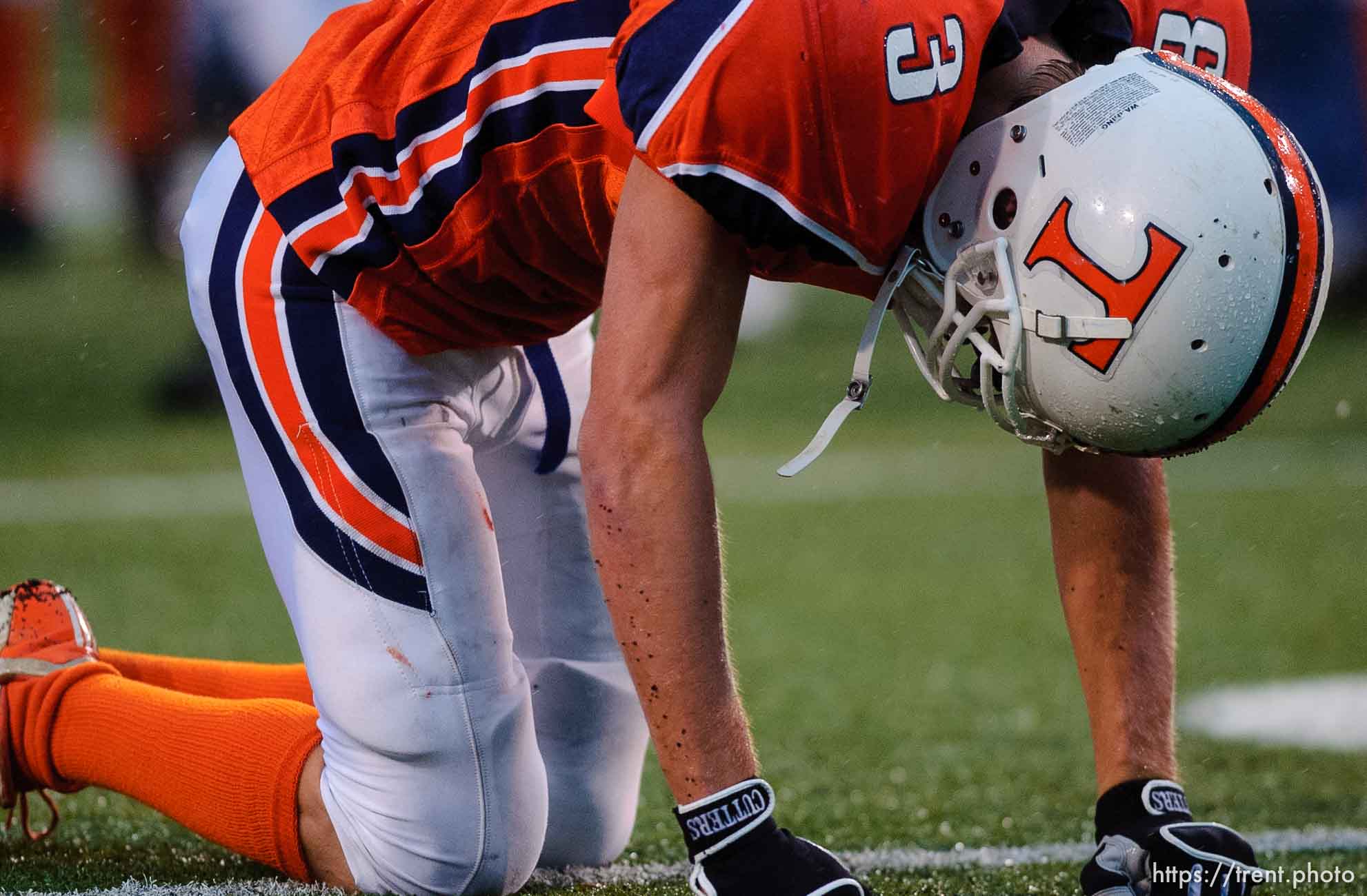 Salt Lake City - Logan comes back to defeat Timpview in the final minute of play. Timpview vs. Logan, high school football playoffs Thursday at Rice-Eccles Stadium.