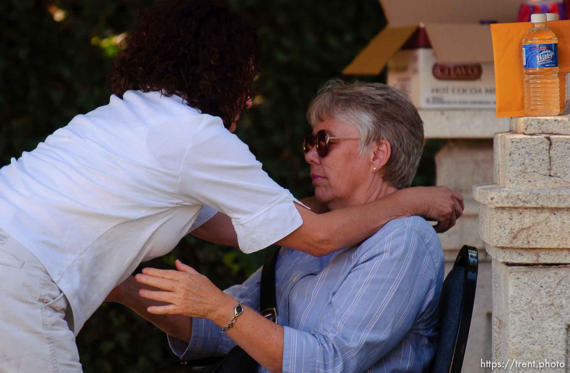 Lori Hacking's mother, Thelma Soares. The search continues Tuesday afternoon in Salt Lake City's Memory Grove for jogger Lori Hacking, who went for a run in the park Monday morning and disappeared.