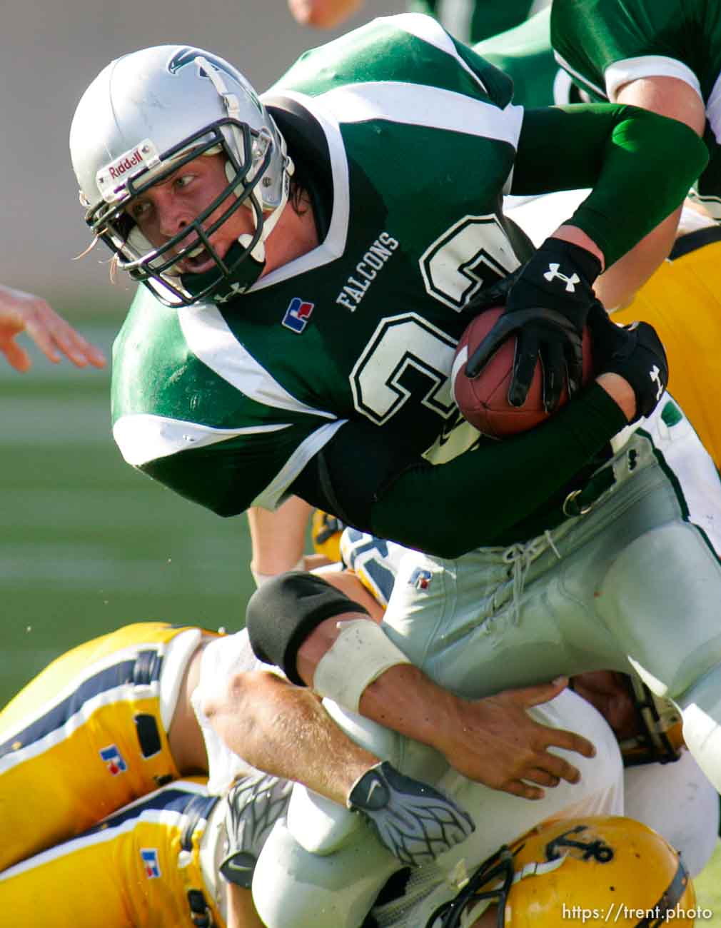 Bonneville vs. Clearfield high school football Saturday afternoon at Rice-Eccles Stadium.