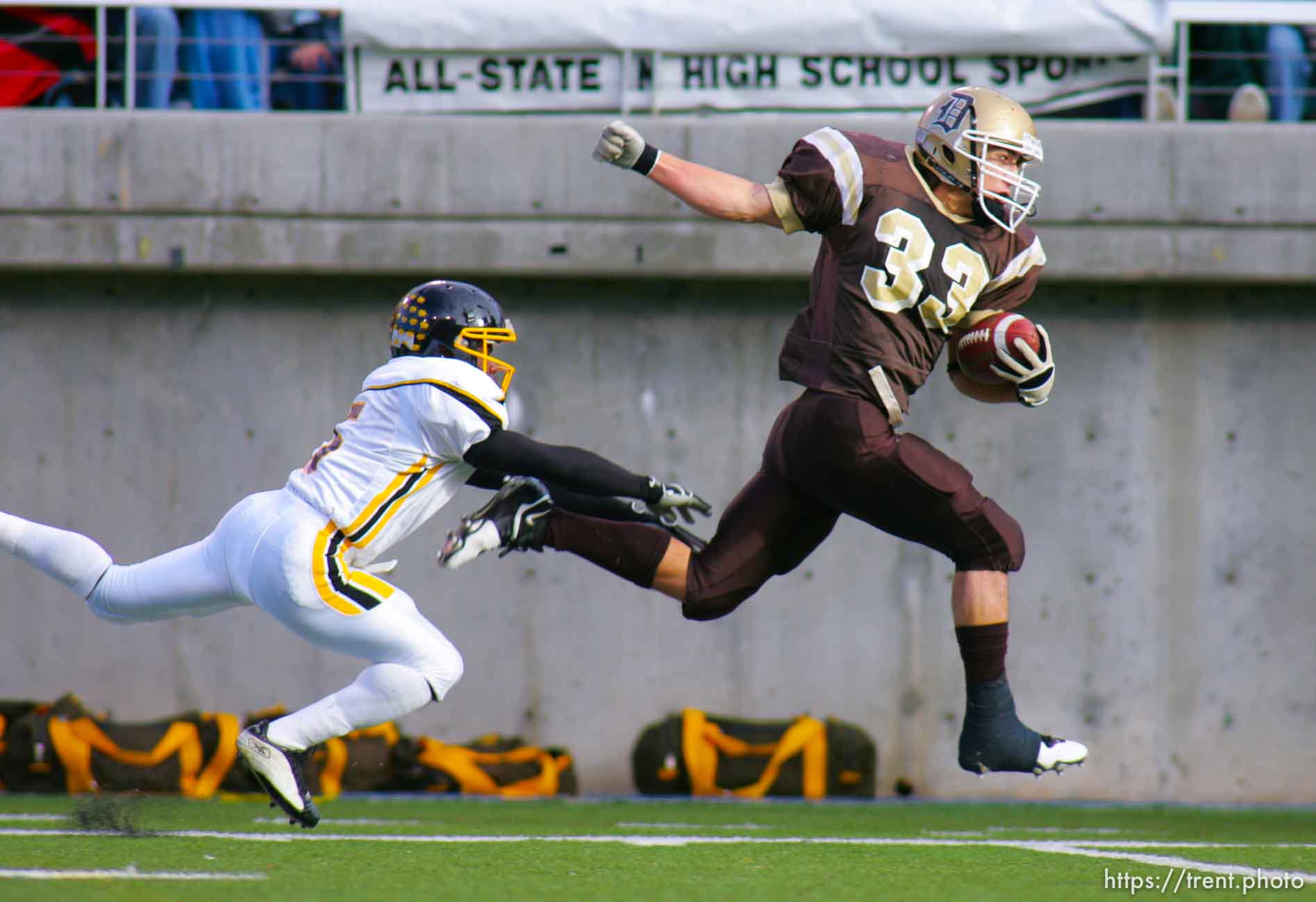 Cottonwood vs. Davis high school football, 5A state championship game. 11.19.2004