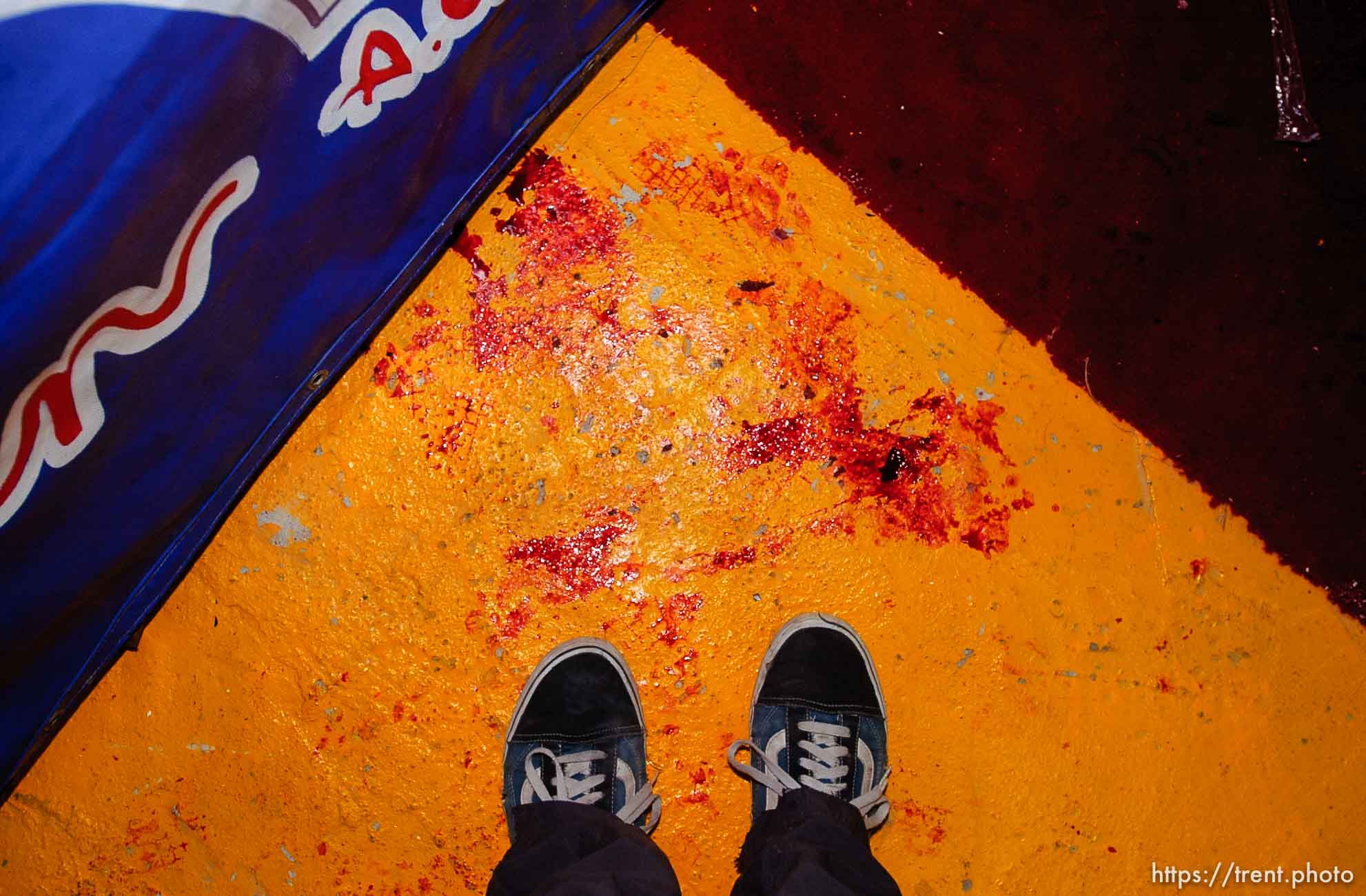 trent feet and blood. luche libre professional wrestling; 12.05.2004