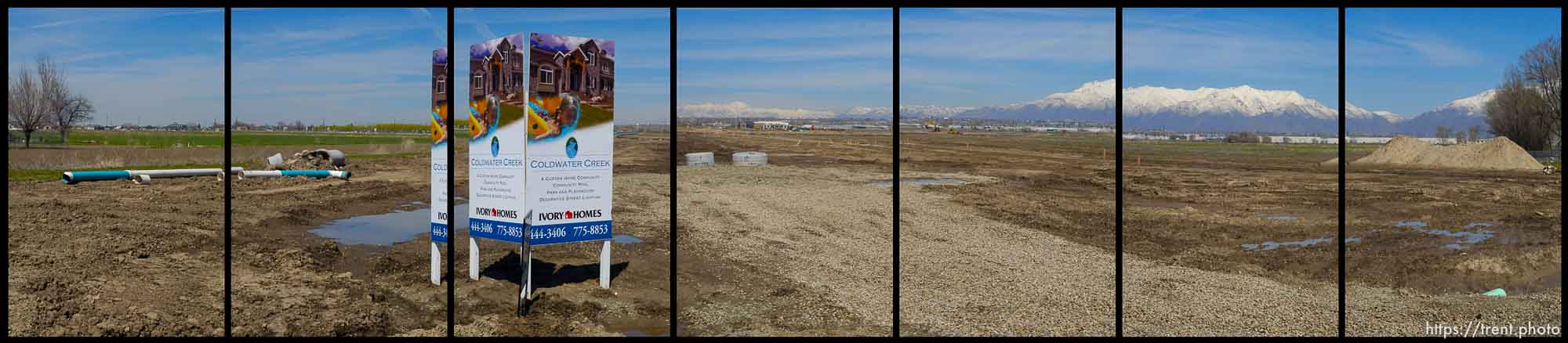 site of new coldwater creek development suburb. 4.06.2005