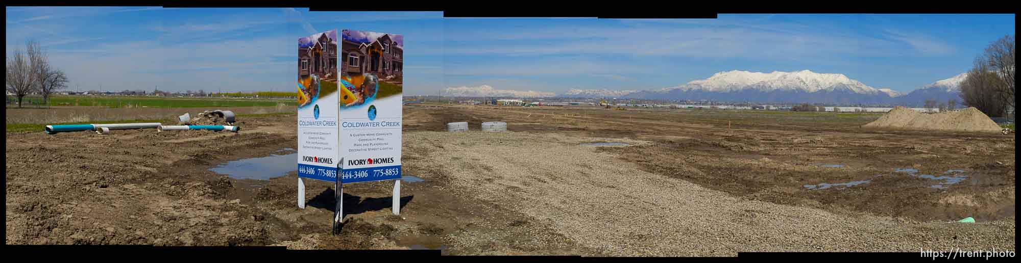 site of new coldwater creek development suburb. 4.06.2005