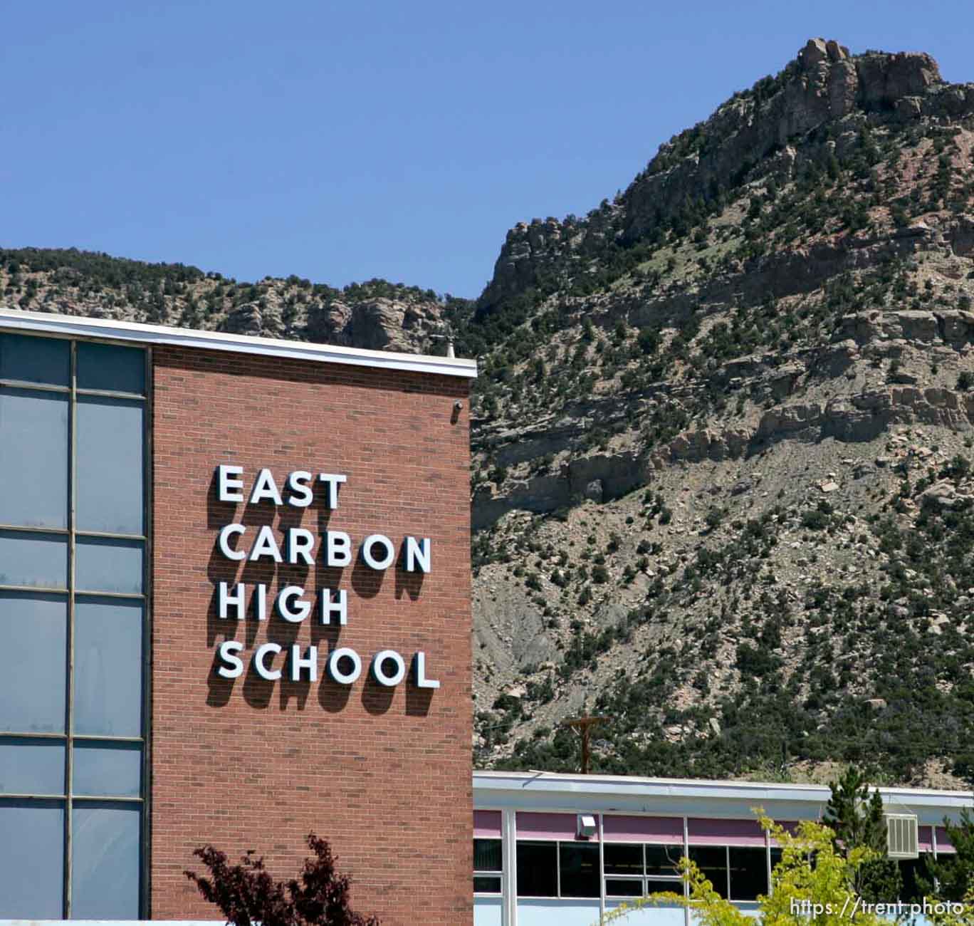 The small town of Sunnyside's East Carbon High School is being closed. The students will be transfered to Price's Carbon High School, a 25-minute bus ride away.