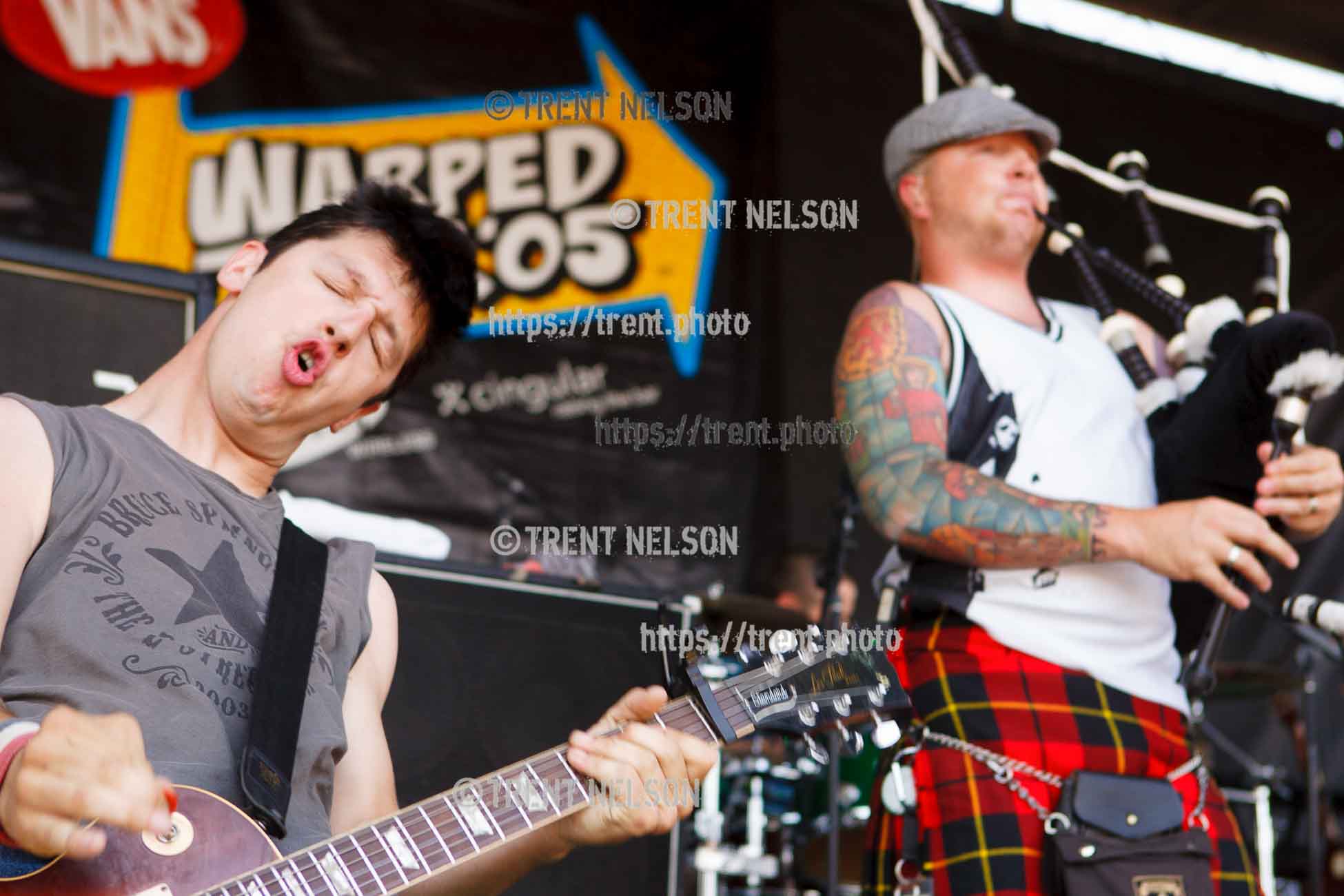 Dropkick Murphys, Vans Warped Tour, Fairgrounds; 7.16.2005