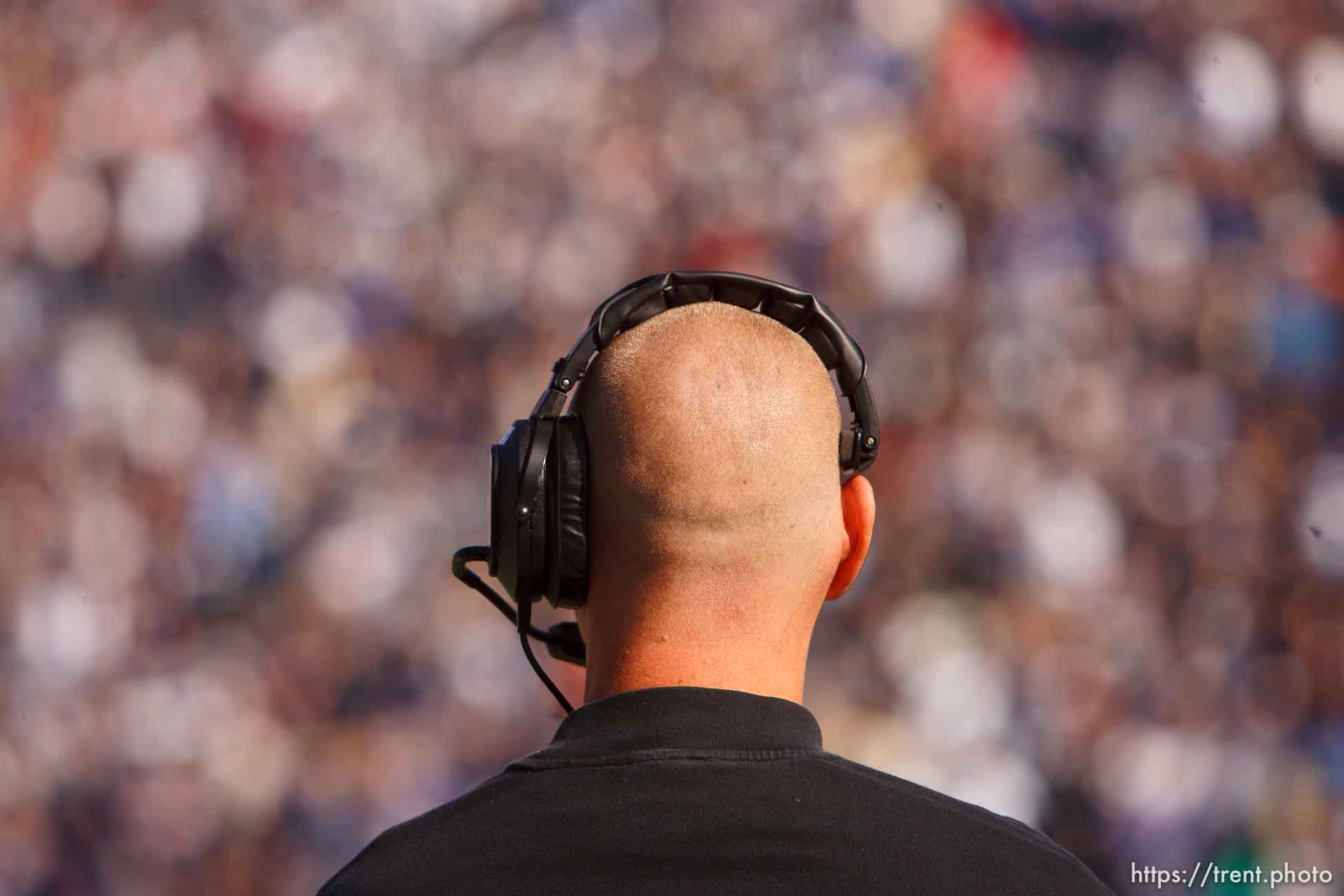 utah coach Gary Andersen. BYU vs. Utah college football Saturday in Provo. Utah wins in overtime; 11.19.2005