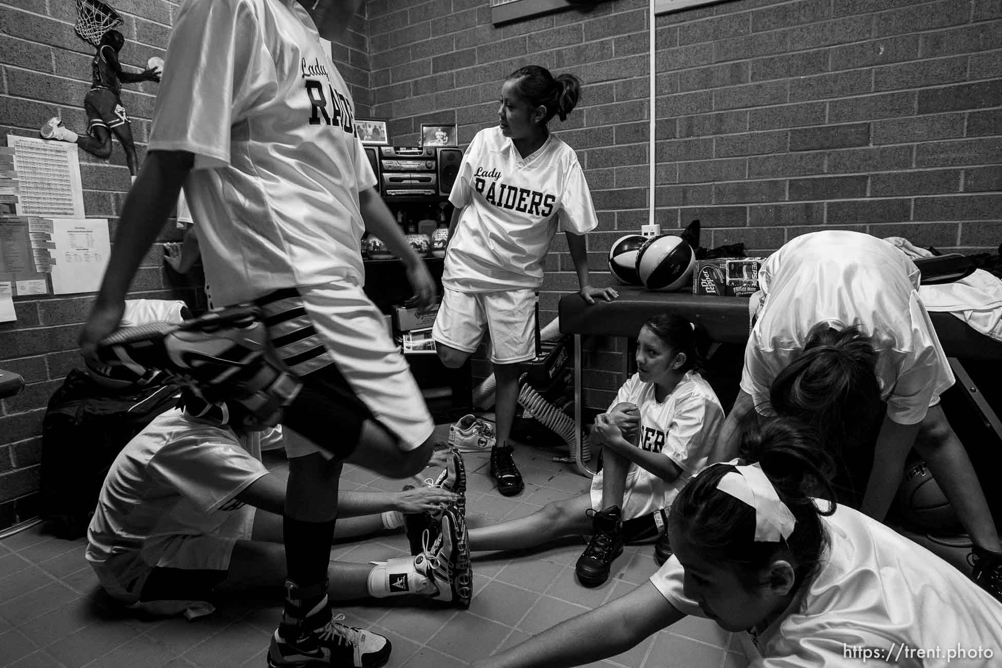 Whitehorse high school girls basketball vs. Grand.