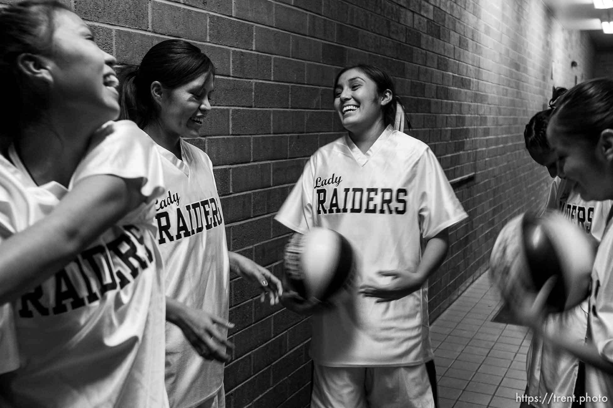 Whitehorse high school girls basketball vs. Grand.