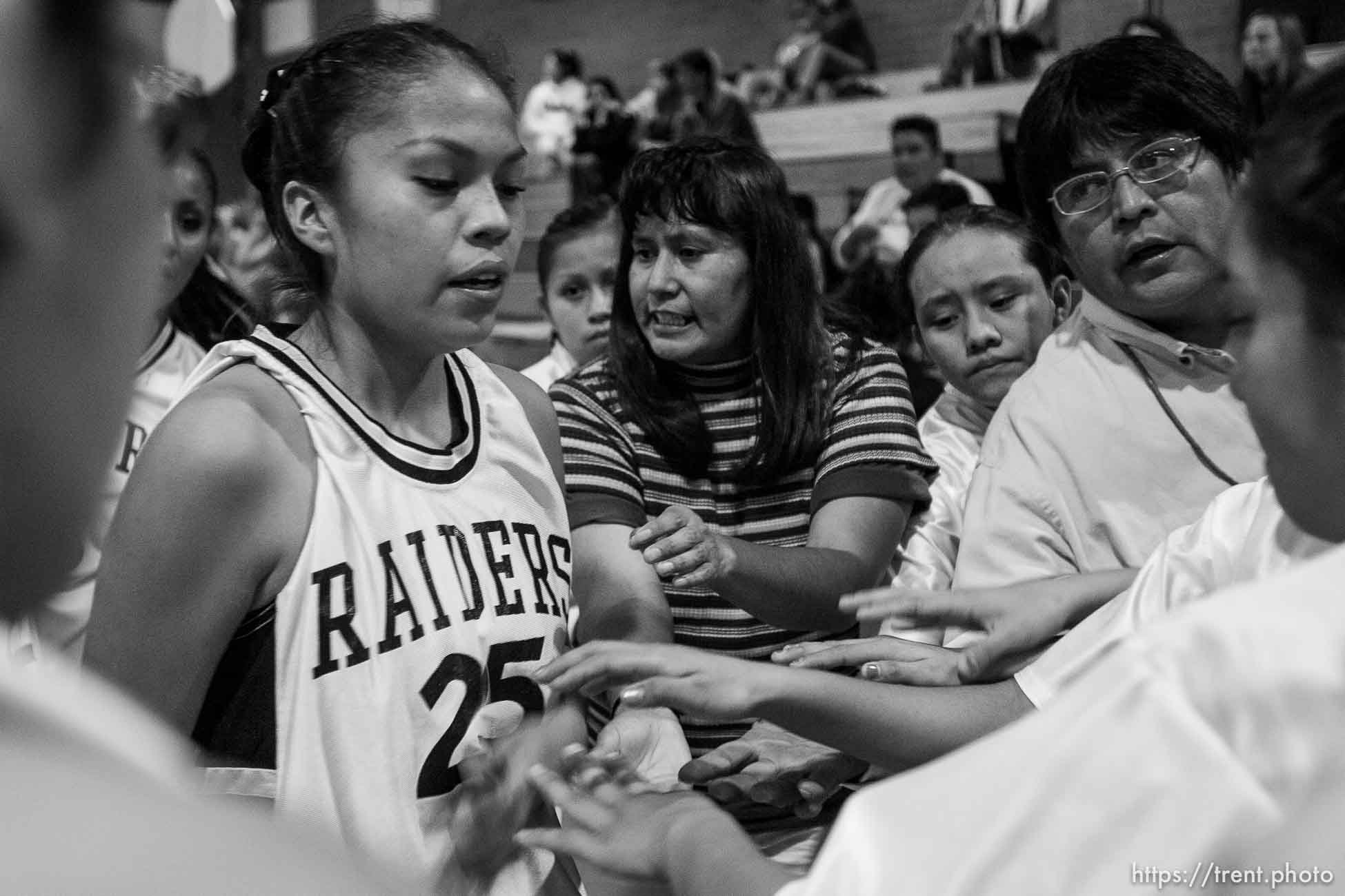 Whitehorse high school girls basketball vs. Grand.