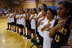 Whitehorse vs. San Juan high school girls basketball. 12.09.2005