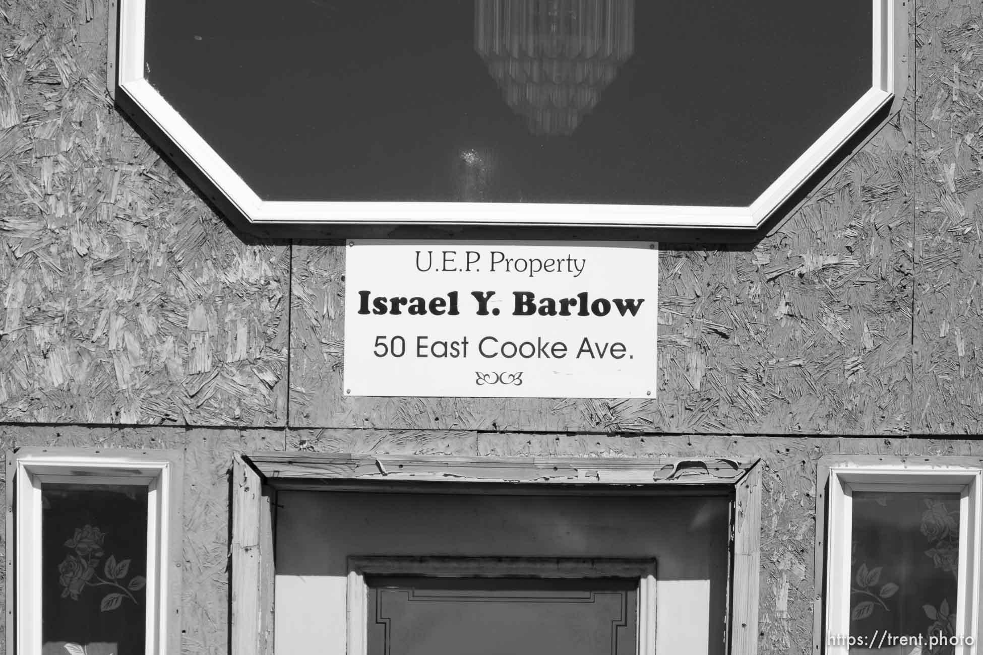 uep israel barlow sign on home