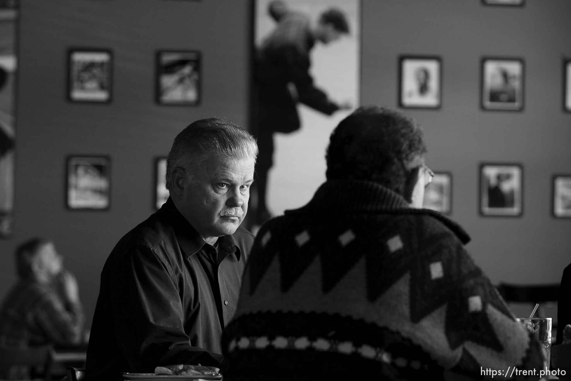 Jethro Barlow, Gary Engels, at breakfast