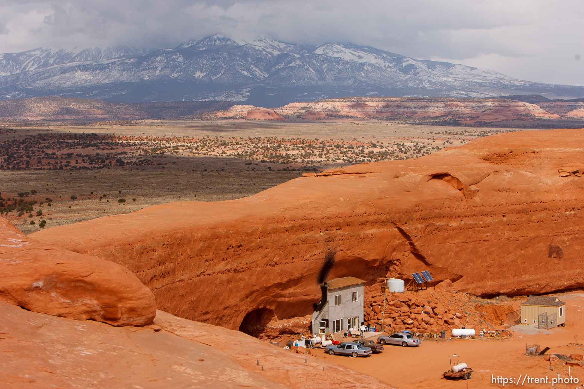 The Rock, a fundamentalist Mormon community south of Moab.