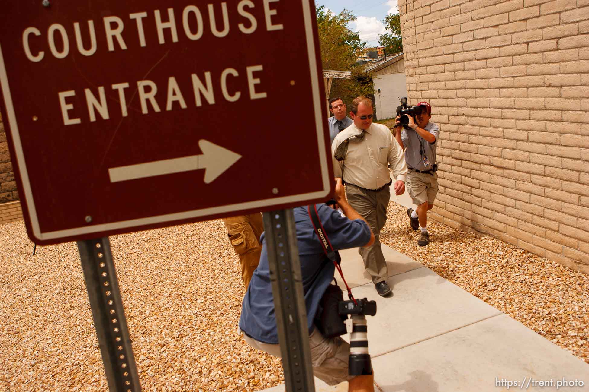 FLDS polygamist Kelly Fischer is sentenced to 45 days in jail and three years of supervised probation after being found guilty of having sex with a minor at the Mohave County Superior Court in Kingman, AZ.; 8.02.2006