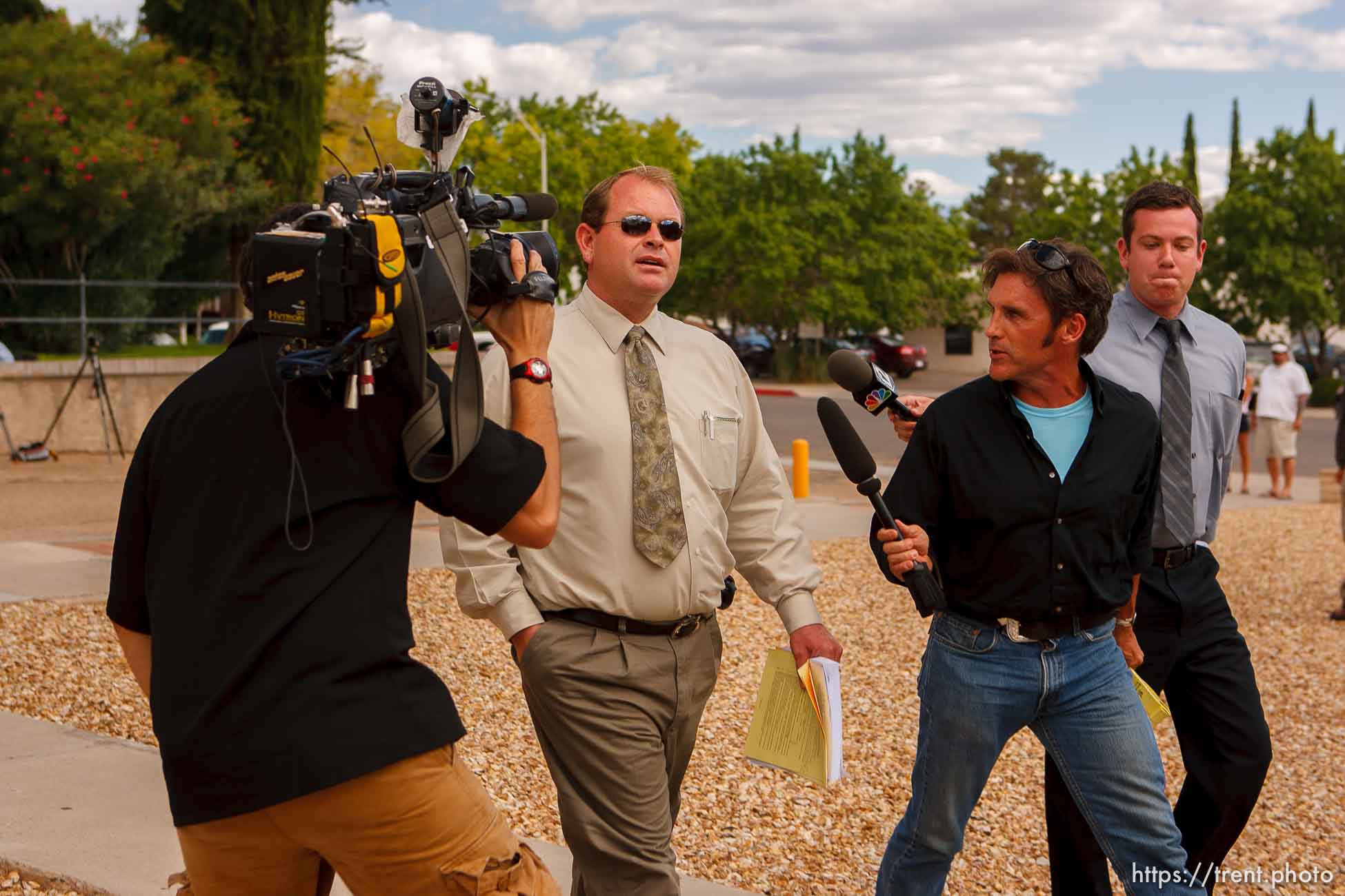 FLDS polygamist Kelly Fischer is sentenced to 45 days in jail and three years of supervised probation after being found guilty of having sex with a minor at the Mohave County Superior Court in Kingman, AZ.; 8.02.2006