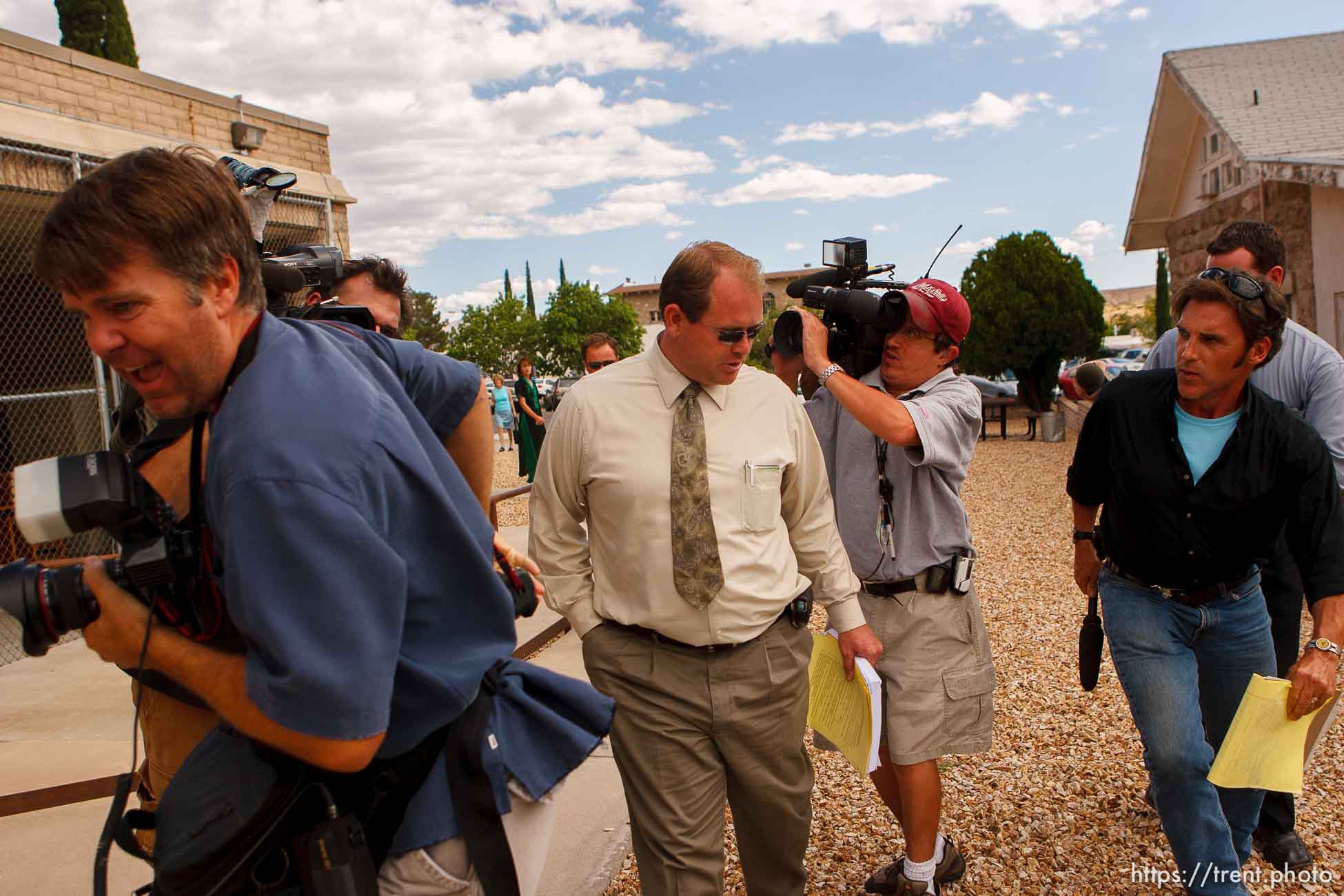 FLDS polygamist Kelly Fischer is sentenced to 45 days in jail and three years of supervised probation after being found guilty of having sex with a minor at the Mohave County Superior Court in Kingman, AZ.; 8.02.2006