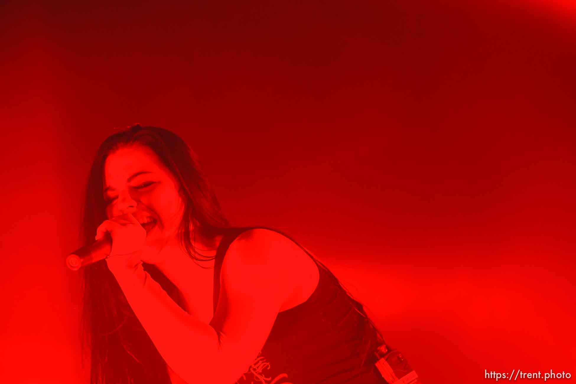 Salt Lake City - Amy Lee and Evanescence at Saltair.