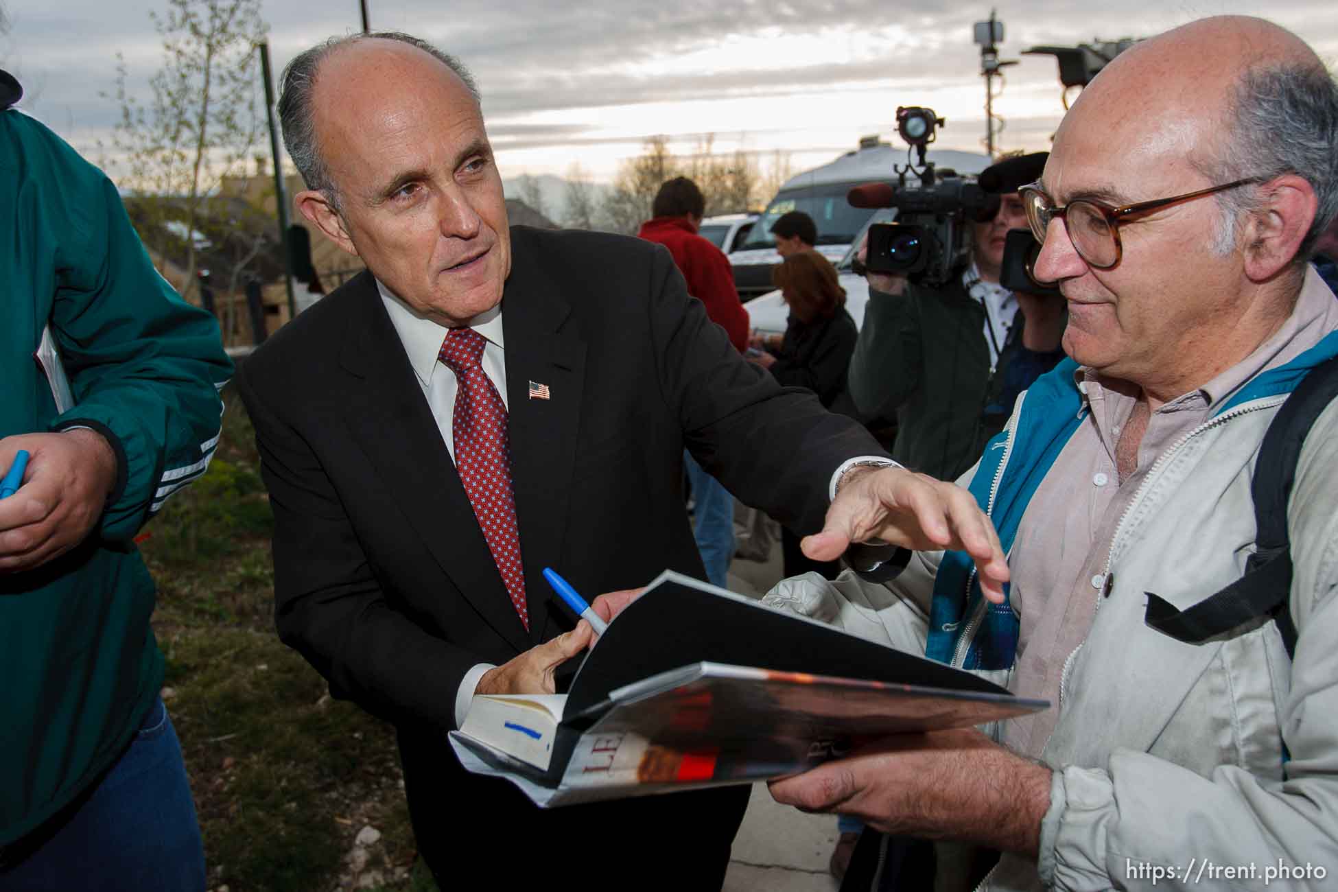 Rudy Giuliani and George Zinn